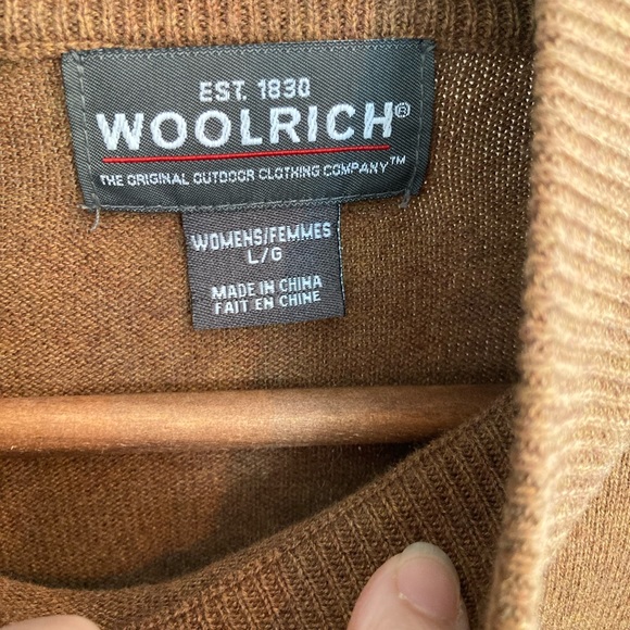 Woolrich 100% cotton sweater size L - Picture 3 of 7